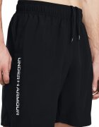 Under Armour Фитнес шорти Wordmark с лого Черен/Бял