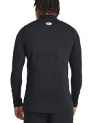 Under Armour Фитнес слим блуза с ниска яка Черен