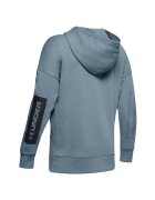 Under Armour Фитнес суитшърт Unstoppable с качулка и цип