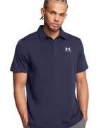 Under Armour Фитнес тениска с яка и лого