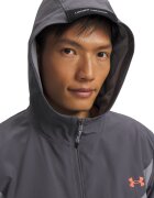 Under Armour Фитнес яке Tech Utility с качулка Сив