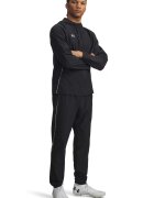 Under Armour Футболен слим екип Challenger Pro с лого и цип - Бял/Черен
