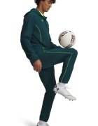 Under Armour Футболен слим екип Challenger Pro с лого и цип Тъмнозелен