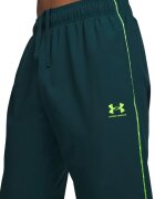 Under Armour Футболен слим екип Challenger Pro с лого и цип Тъмнозелен