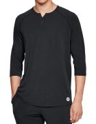 Under Armour Горна част на пижама Recovery с модал Черен/Сребрист