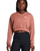 Under Armour Къс фитнес суитшърт Rival Terry