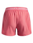 Under Armour Къс панталон с лого Tech Play Светло червено