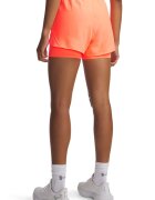 Under Armour Къс панталон за бягане Fly By с дизайн 2 в 1 Оранжев