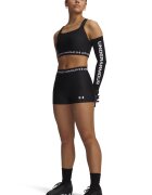 Under Armour Къс спортен клин HeatGear® с лого Черен/Бял