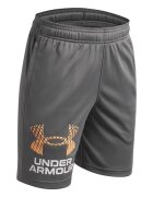 Under Armour Къс спортен панталон Tech™ с лого Бледооранжев/Сив