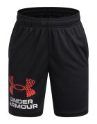 Under Armour Къс спортен панталон Tech™ с лого Червен/Черен