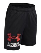 Under Armour Къс спортен панталон Tech™ с лого Червен/Черен