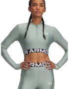 Under Armour Къса фитнес блуза Heatgear