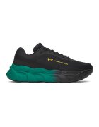 Under Armour Маратонки Halo с мрежа - Черен/Шафраново жълто/Папратово зелено