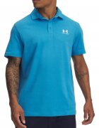 Under Armour Мъжка поло тениска - синя - памук/полиестер - стандартна кройка - къс ръкав