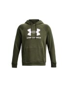 Under Armour Мъжки суичър XS - подплата - качулка - каки зелено - памук/полиестер