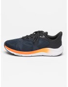 Under Armour Мрежести обувки за бягане Charged Pursuit 3 с монограм - Оранжев/Ултрамарин синьо