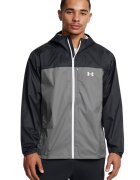 Under Armour Непромокаемо хайкинг яке Cloudstrike - Сив/Избеляло черно