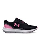 Under Armour Обувки Surge 3 за бягане с лого - Черен/Розово