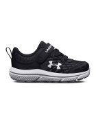 Under Armour Обувки за бягане Assert 10 с велкро - Бял/Черен