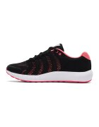 Under Armour Обувки за бягане Micro G® Pursuit - Бял/Черен/Розова сьомга