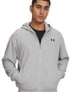 Under Armour Олекотено свободно худи Rival Сив меланж