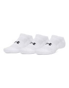Under Armour Памучни чорапи Performance - 3 чифта Бял