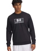 Under Armour Плюшен суитшърт Rival с лого - Черен