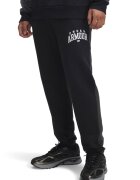 Under Armour Поларен фитнес панталон Rival - Черен/Tъмносив