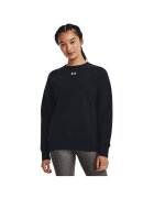 Under Armour Риза Rival Crew FL W 1379508-001 черна