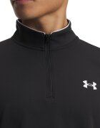 Under Armour Слим блуза за фитнес Черен