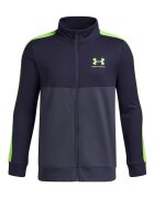 Under Armour Спортен екип Rival в цветен блок с цип Ултрамарин синьо/Лайм зелено/Tъмносив