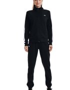 Under Armour Спортен екип Tricot с цип Бял/Черен