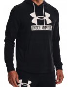 Under Armour Суитшърт с уголемено лого - Черен
