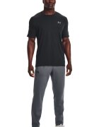 Under Armour Свободна тениска Lockup Черен/Светло сив