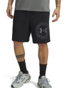 Under Armour Свободни шорти с памук Rival с лого Черен