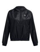 Under Armour Свободно яке Rival с цип Черен