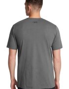 Under Armour Тениска Foundation с лого Бял/Черен/Антрацитно сиво