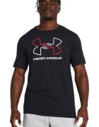 Under Armour Тениска Foundation с лого Черен