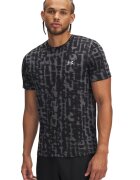 Under Armour Тениска Launch за бягане със светлоотразителни детайли - Черен/Tъмносив