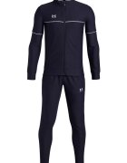 Under Armour Тренировъчен екип с цип и лого Ултрамарин синьо