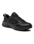 Under Armour Тренировъчни обувки Charged Edge от кожа с мрежести зони Черен