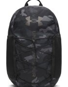 Under Armour Унисекс непромокаема раница Hustle 6.0 - 26 л - Избеляло черно/Tъмносив