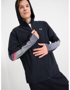Under Armour Яке за бягане Storm с качулка - Черен/Tъмносив