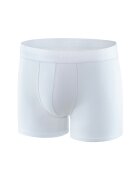 Uniconf Памучни мъжки боксерки BB08R Бял