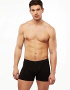 Uniconf Памучни мъжки боксерки BB08R Черен