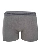 Uniconf Памучни мъжки боксерки BB08R Tъмносив