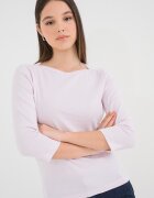 United Colors of Benetton Блуза с деколте тип лодка Лилав