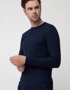 United Colors of Benetton Блуза с овално деколте Тъмносин