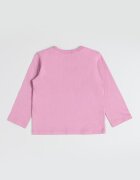 United Colors of Benetton Бродирана блуза с пайети Тъмнорозов/Сребрист